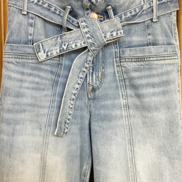 Porter Blue The Penny Paperbag Eden High-Waisted Jean 25 - Picture 9 of 16